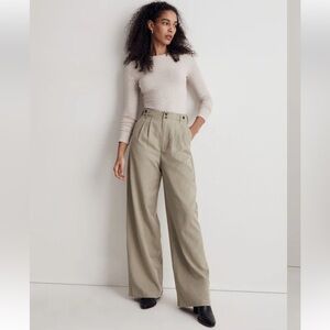 Madewell Petite Harlow Wide Leg Pants Size 12p